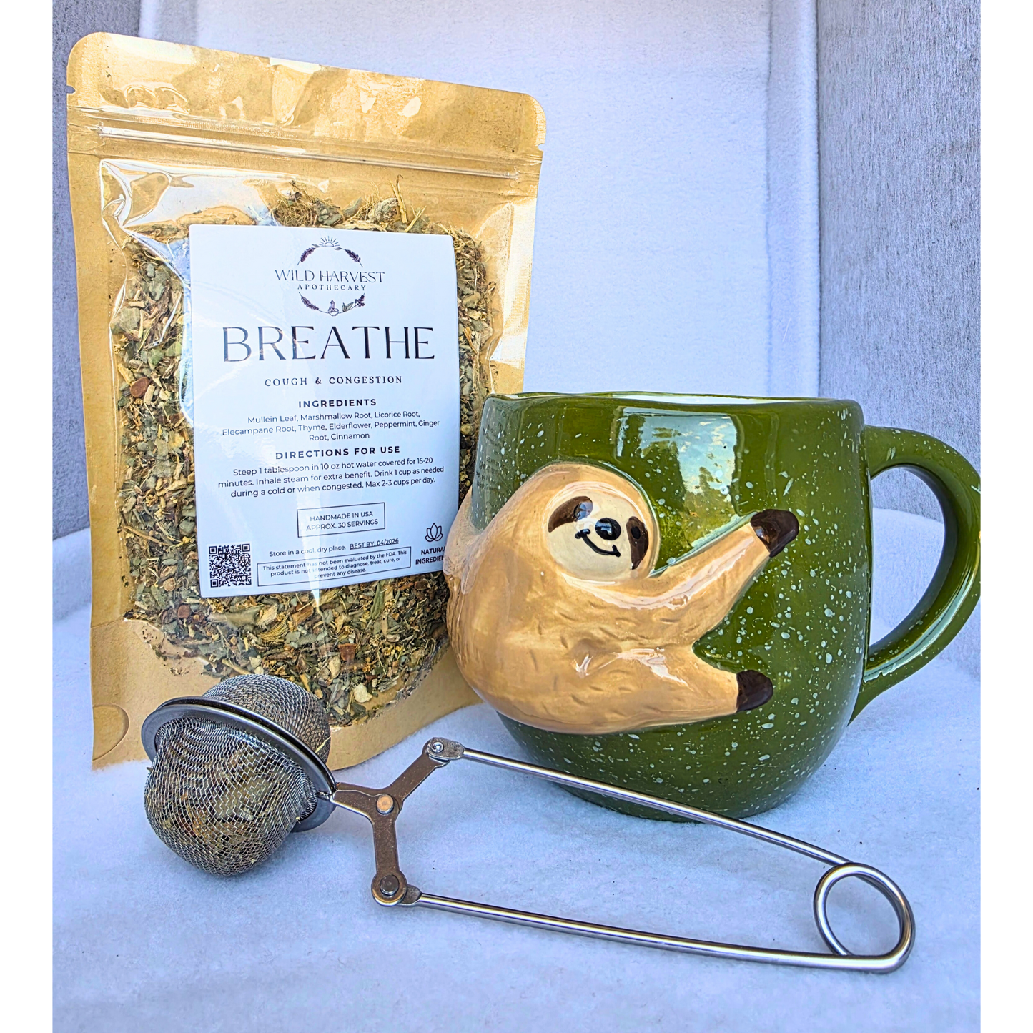 Breathe – Herbal Tea for Cough & Congestion
