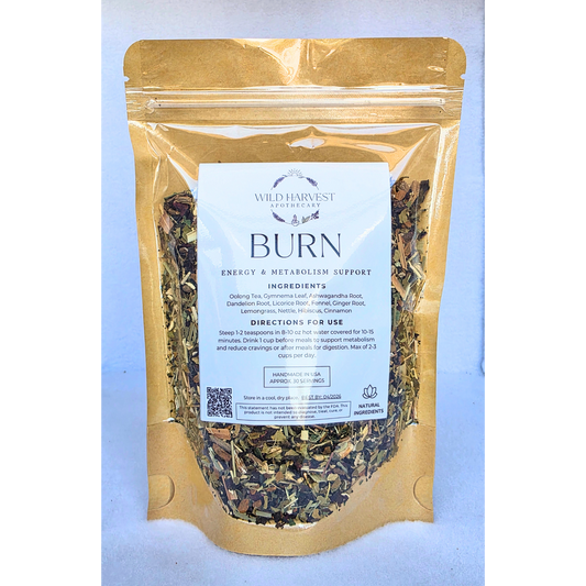 Burn – Herbal Tea for Metabolism & Cravings