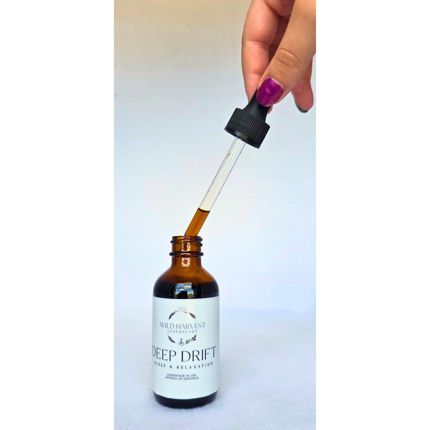 Deep Drift – Herbal Tincture for Restful Sleep & Nervous System Calm