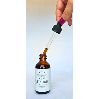 Deep Drift – Herbal Tincture for Restful Sleep & Nervous System Calm