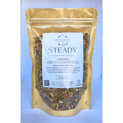 Steady – Herbal Tea for Blood Sugar & Balance