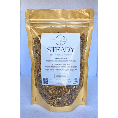 Steady – Herbal Tea for Blood Sugar & Balance